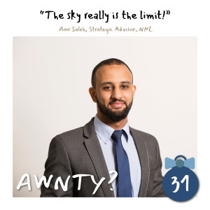 The sky really is the limit! Amr Saleh, Strategic Advisor, NNL