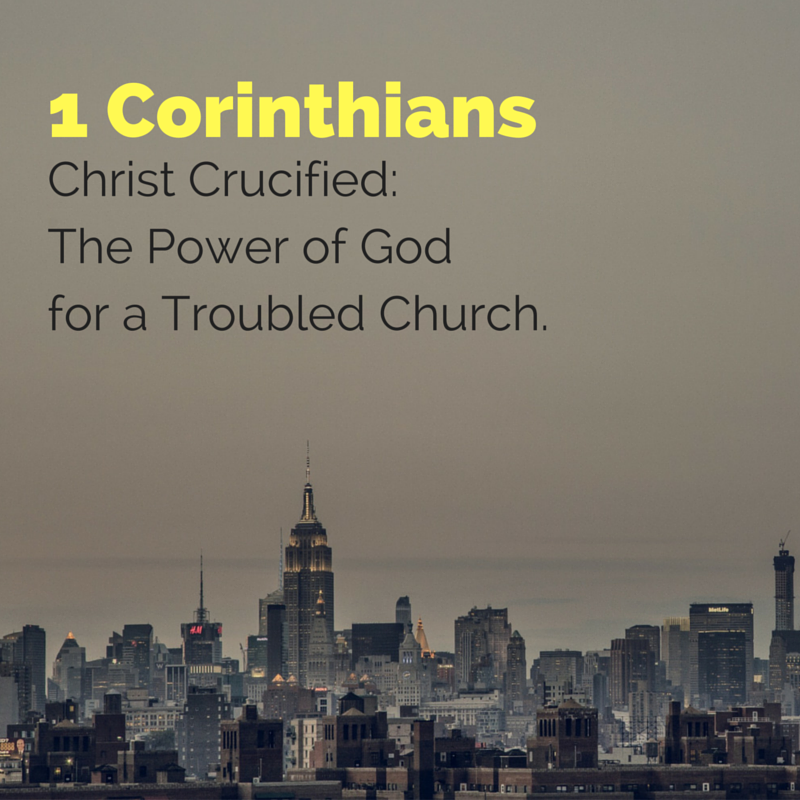1 Corinthians 1 Christ Crucified
