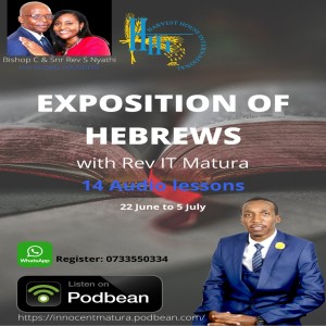 Exposition of the book of Hebrews lesson 13