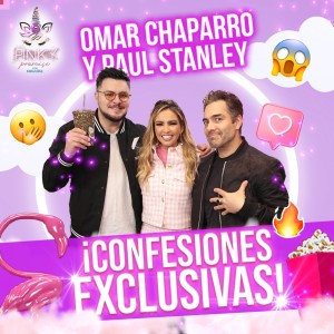 🚨 Omar Chaparro y Paul Stanley en Pinky Promise. T3- Ep. 31