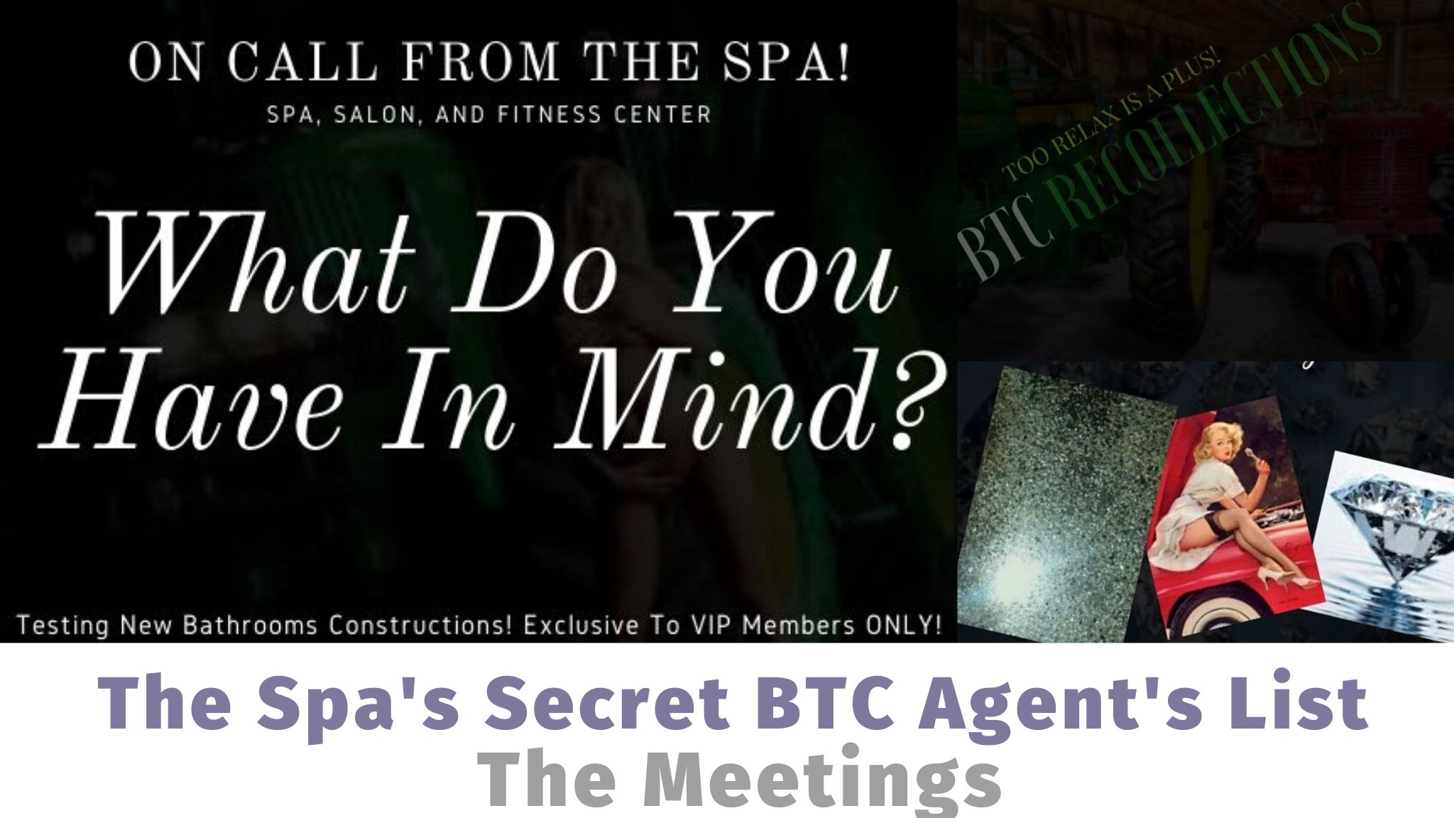 One Of Our Secret BTC Agent’s Meetings