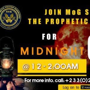 PROPHETIC MIDNIGHT PRAYERS