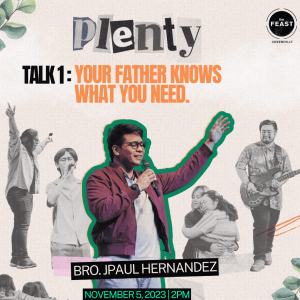 PLENTY Talk 1: Your Father Knows What You Need