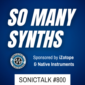 Sonic TALK 800 - Yay! Superbooth preamble, 800 synths and more
