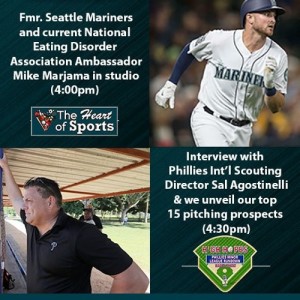 The Heart of Sports w/ former Seattle Mariners Catcher Mike Marjama