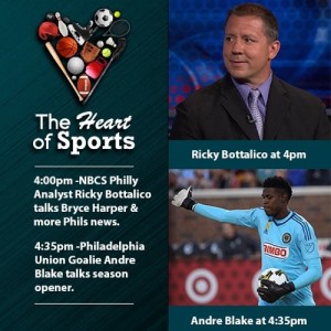 The Heart of Sports w Jason Springer & Jeff Cohen with Philadelphia Union Goalie Andre Blake