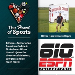 The Heart of Sports w Jason Springer & Jeff Cohen w Golfer & Caddy Oliver Horovitz