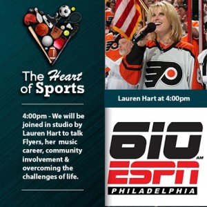 The Heart of Sports with Jason Springer & Jeff Cohen: In Studio Guest Lauren Hart