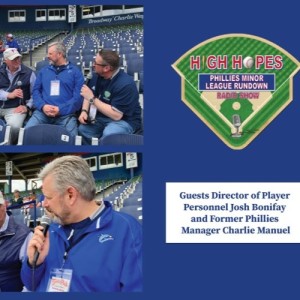 High Hopes: Phillies Minor League Rundown w Josh Bonifay and Charlie Manuel