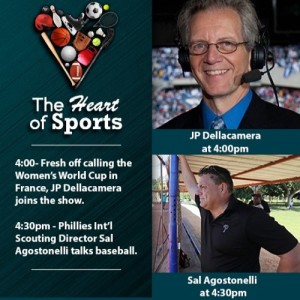 Heart of Sports w Jason Springer & Jeff Cohen: Guests JP Dellacamera & Sal Agostinelli