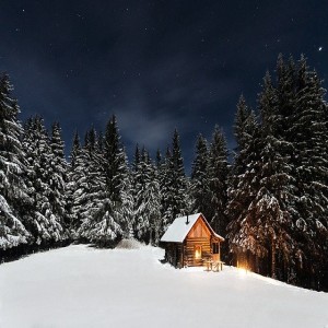 One winter's night sleep meditation