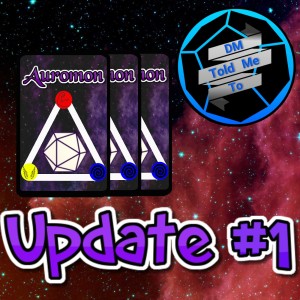 Auromon Update #1 Creating an Auromancer/New Backgrounds/Example Starting Deck