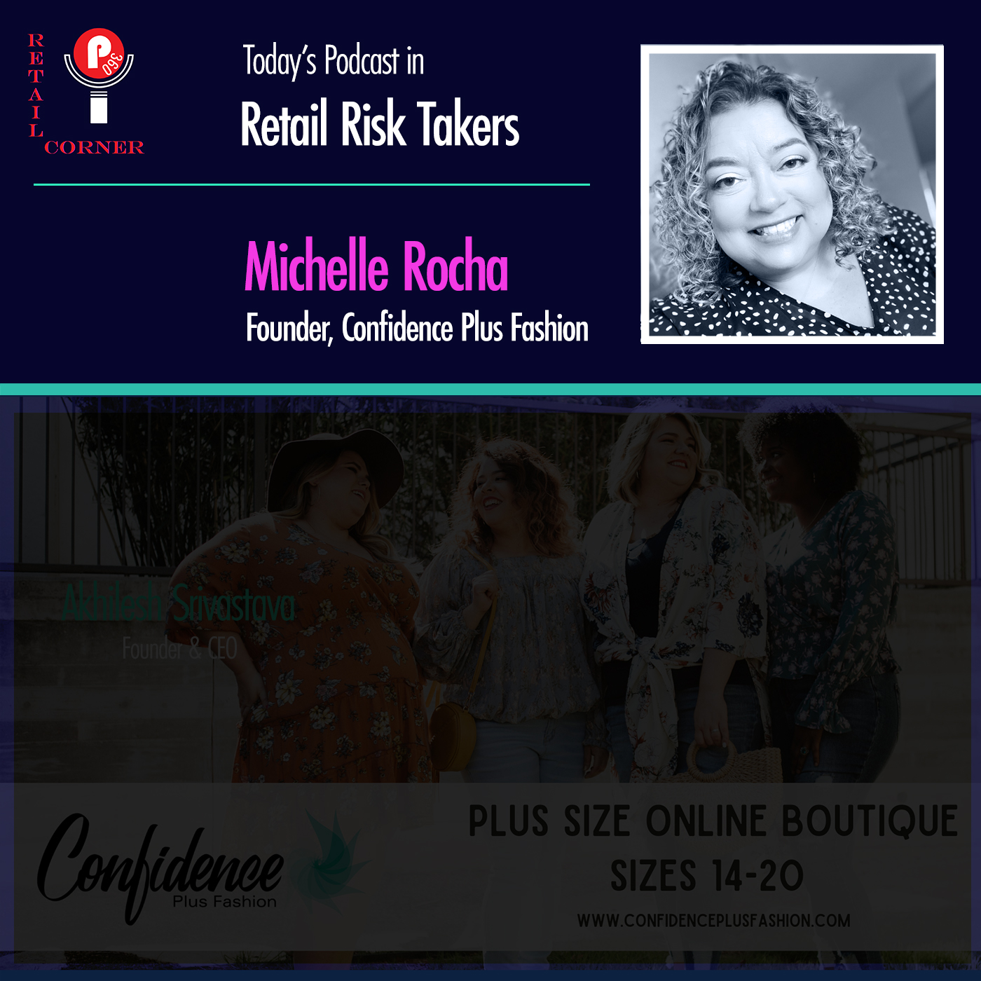 Retail Risk Takers: Michelle Rocha, Founder, Confidence Plus Fashion Image