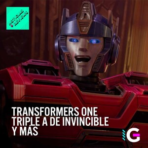 Transformers One y juego triple A de Invincible - Noticias y Reviews