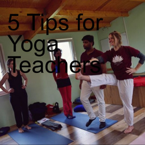 5 Tips for Yoga Teachers