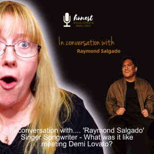 In conversation with.... 'Raymond Salgado' Singer Songwriter - What was it like meeting Demi Lovato?