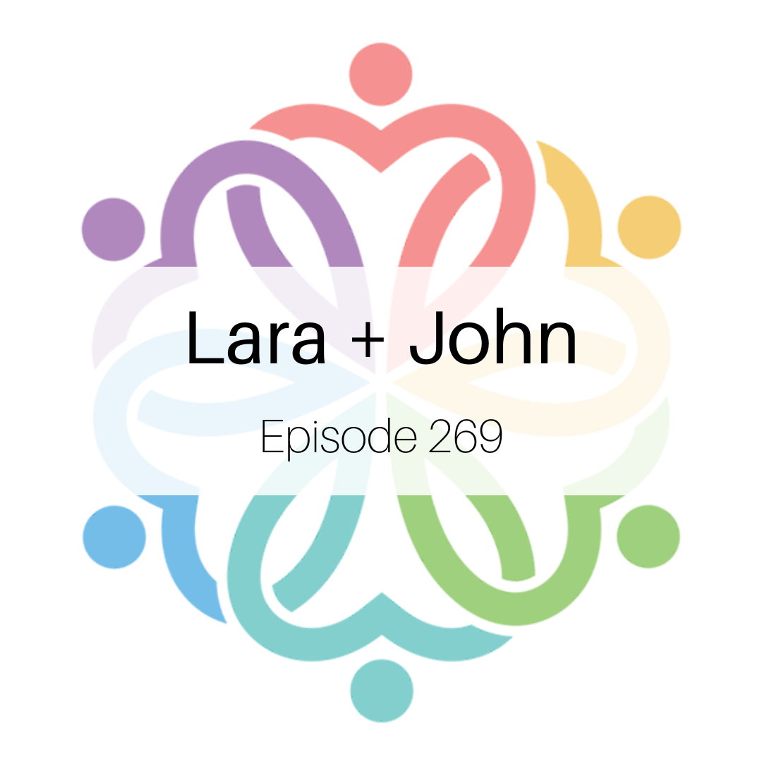 Ep 269 - Lara + John - podcast episode cover