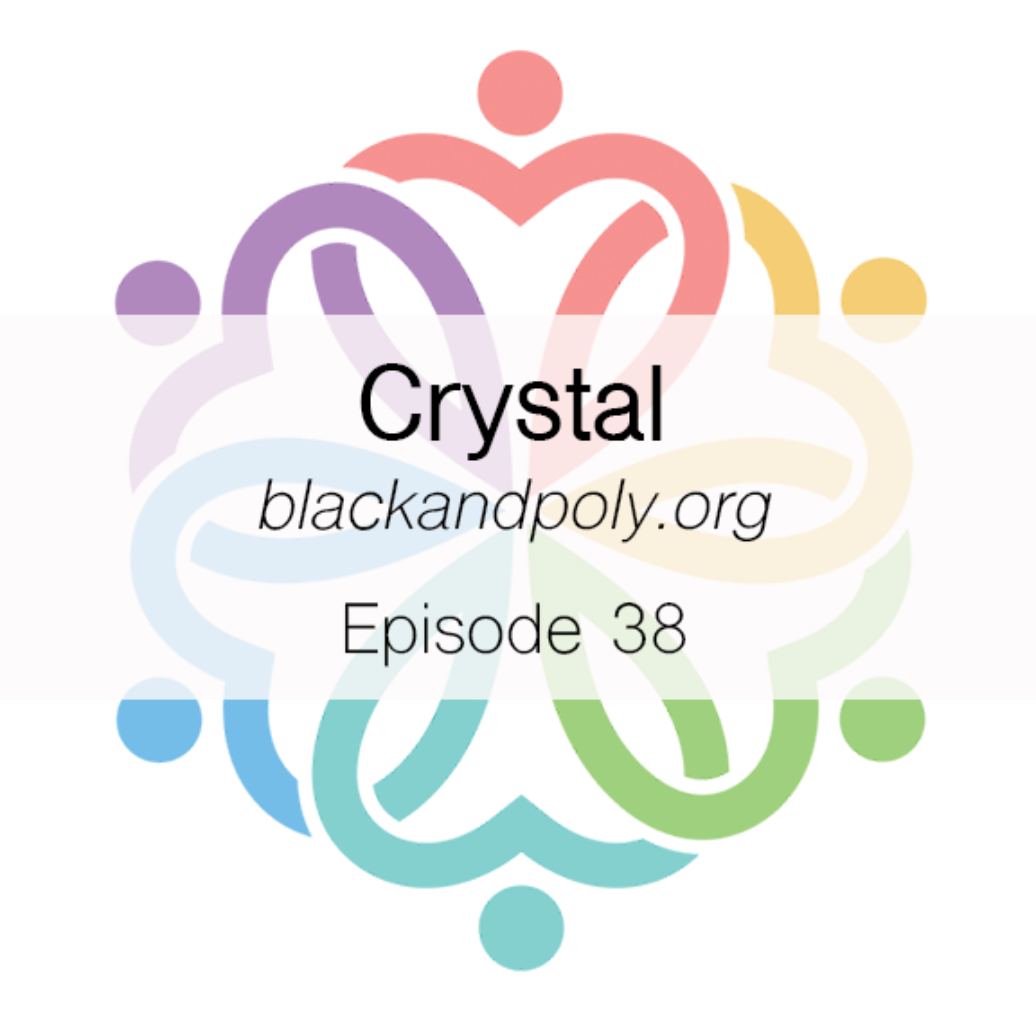 Ep 38 - Crystal with blackandpoly.org - podcast episode cover