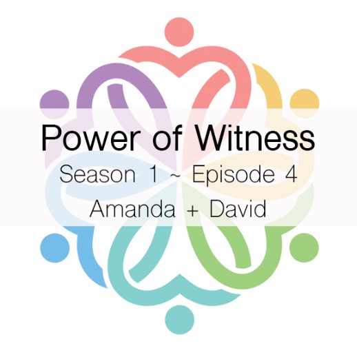 Power of Witness 1.4 - Amanda + David - podcast episode cover