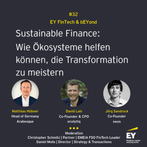 #032 - Sustainable Finance: Wie Ökosysteme helfen können, die Transformation zu meistern