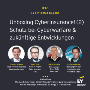 #037 - Unboxing Cyberinsurance (2) Schutz bei Cyberwarfare & zukünftige Entwicklungen
