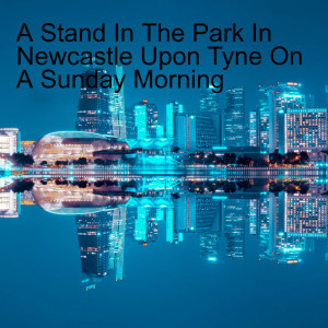 A Stand In The Park In Newcastle Upon Tyne On A Sunday Morning