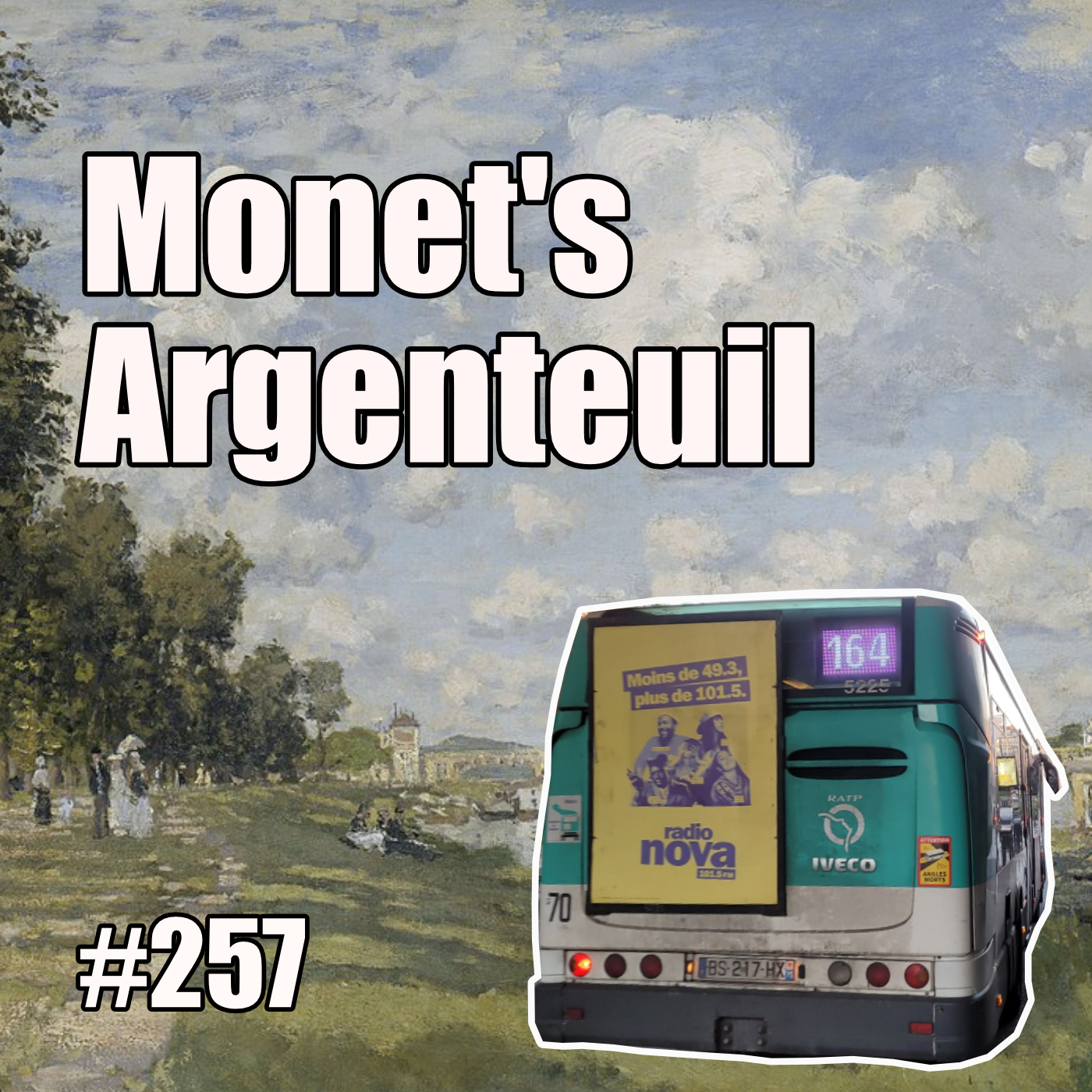 257 — Sur les traces des Impressionnistes, le bus 164 — mercredi 2 avril 2025