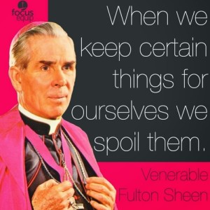 Bishop Sheen - The Denial of Sin / Confidence in Victory