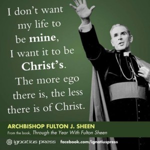 Bishop Sheen - Talk on Prayer. Reflection on Palm Sunday