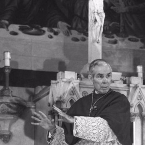 Bishop Sheen - Three Words for Love.  Also a Catechism Lesson on Purgatory.