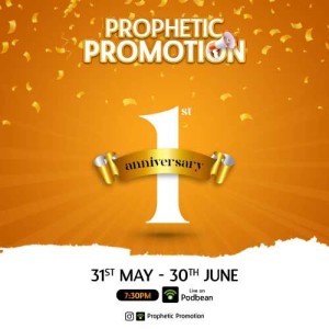 Prophetic Promotion(Anniversary Edition) Day 2- God is not done with me by Rose Turkson 