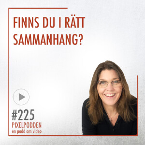 #225 • Finns du i rätt sammanhang?