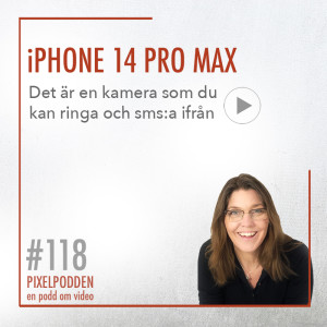 #118 • iPhone 14 max Pro • kameran du kan ringa och sms:a med