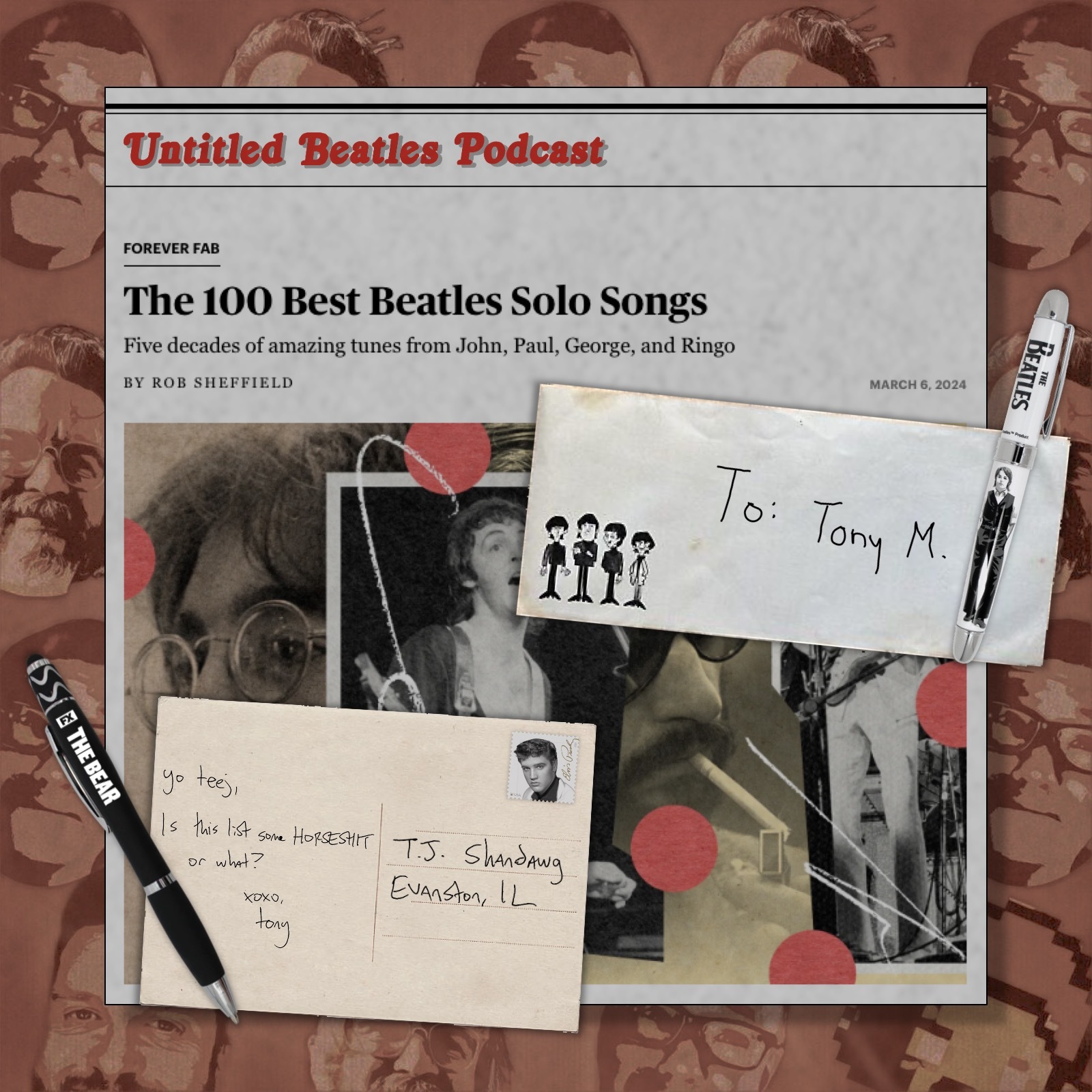 Rolling Stone's 100 Best Beatles Solo Songs (A Very Special Untitled Beatles Penpals Episode)