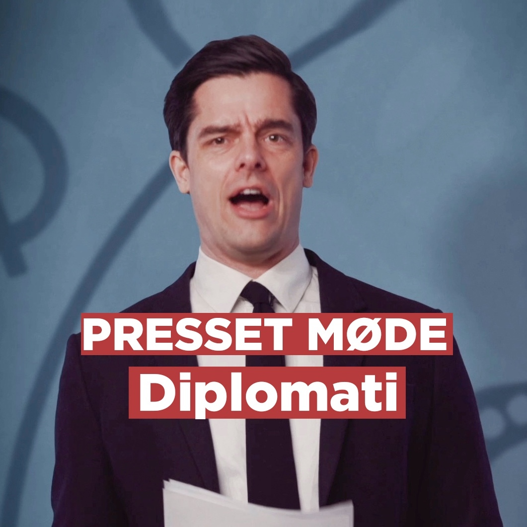 Diplomati // Presset Møde i Schøtministeriet 7. MAR 2025