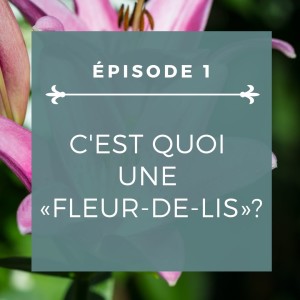 Épisode 1: Pourquoi «fleur-de-lis» ?