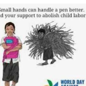 Jun 12, 2020 01:36 World Day Against Child Labour