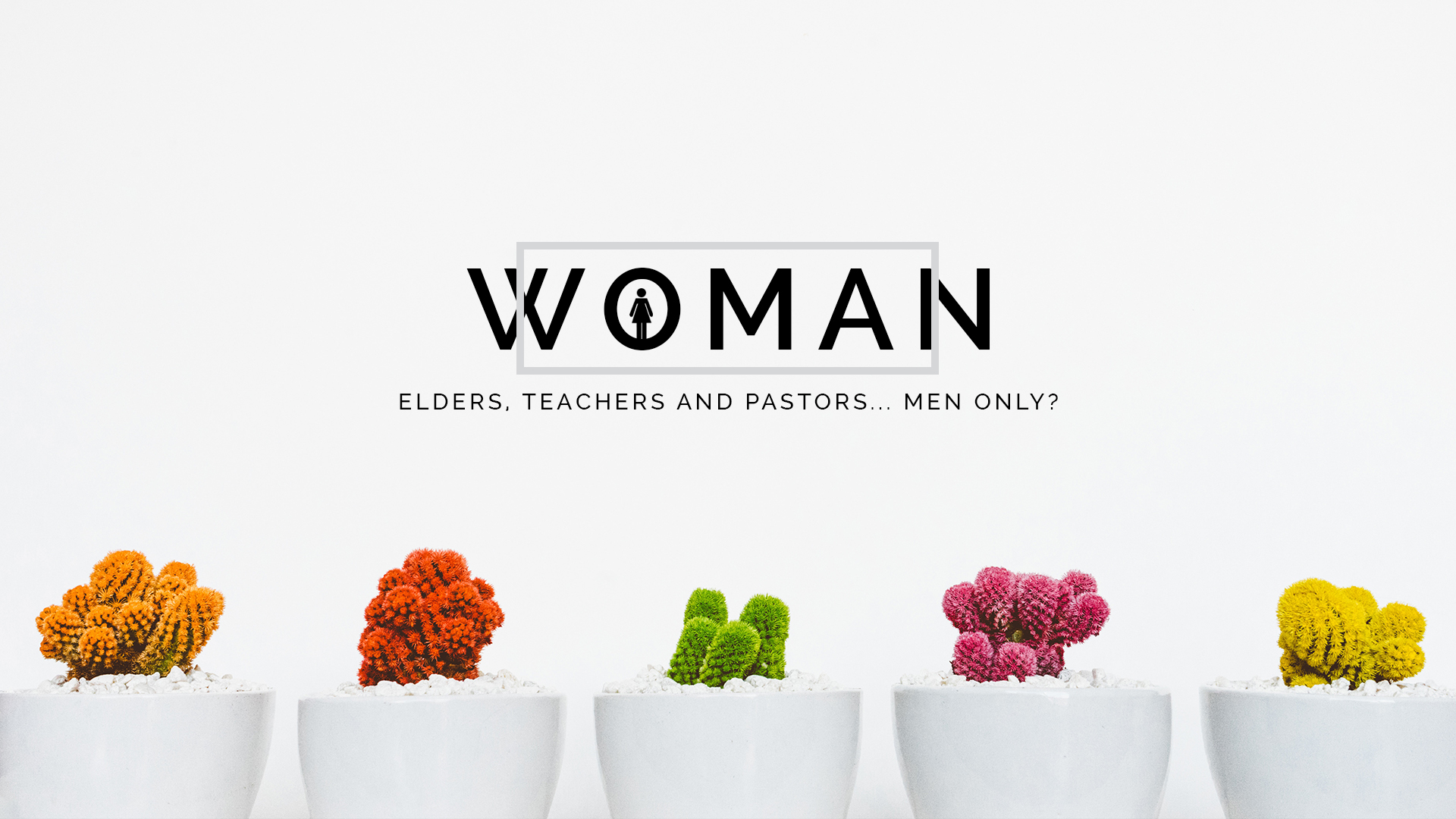 WOMAN - Created Order or Created Equal