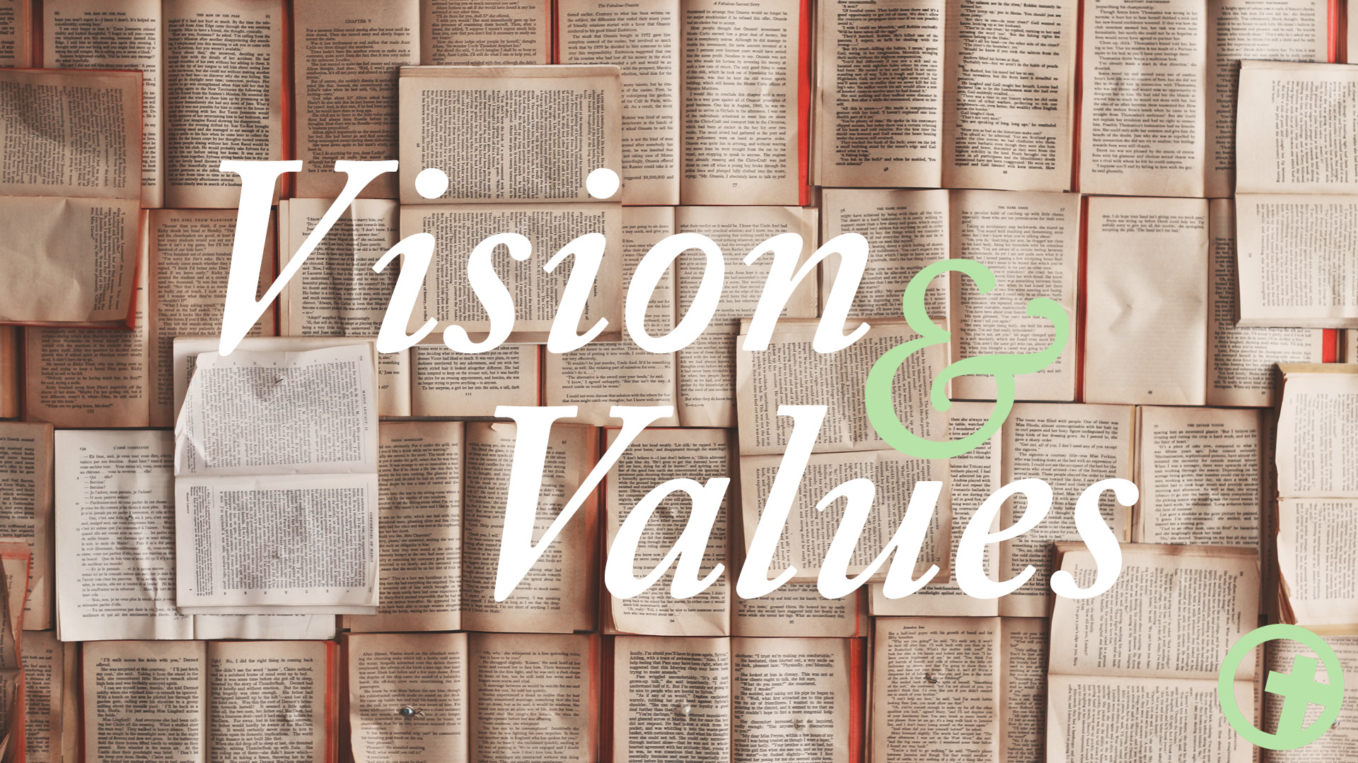 Vision & Values Sunday: Love Each Other