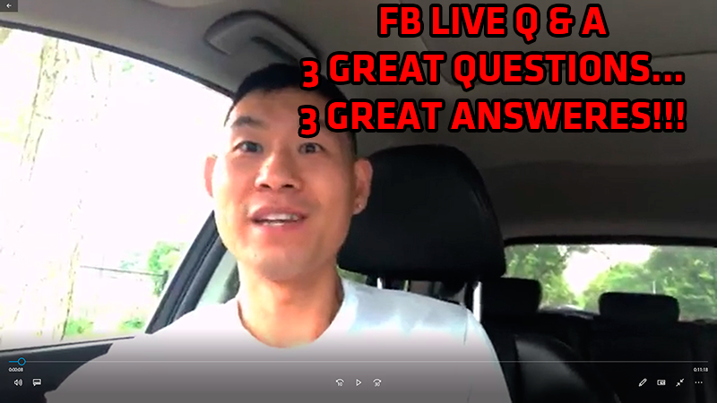 #198 FB Live Q & A 6-31-18