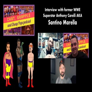 Chat Grapple and Cheap Pops Podcast Interview with WWE Superstar Santino Marella
