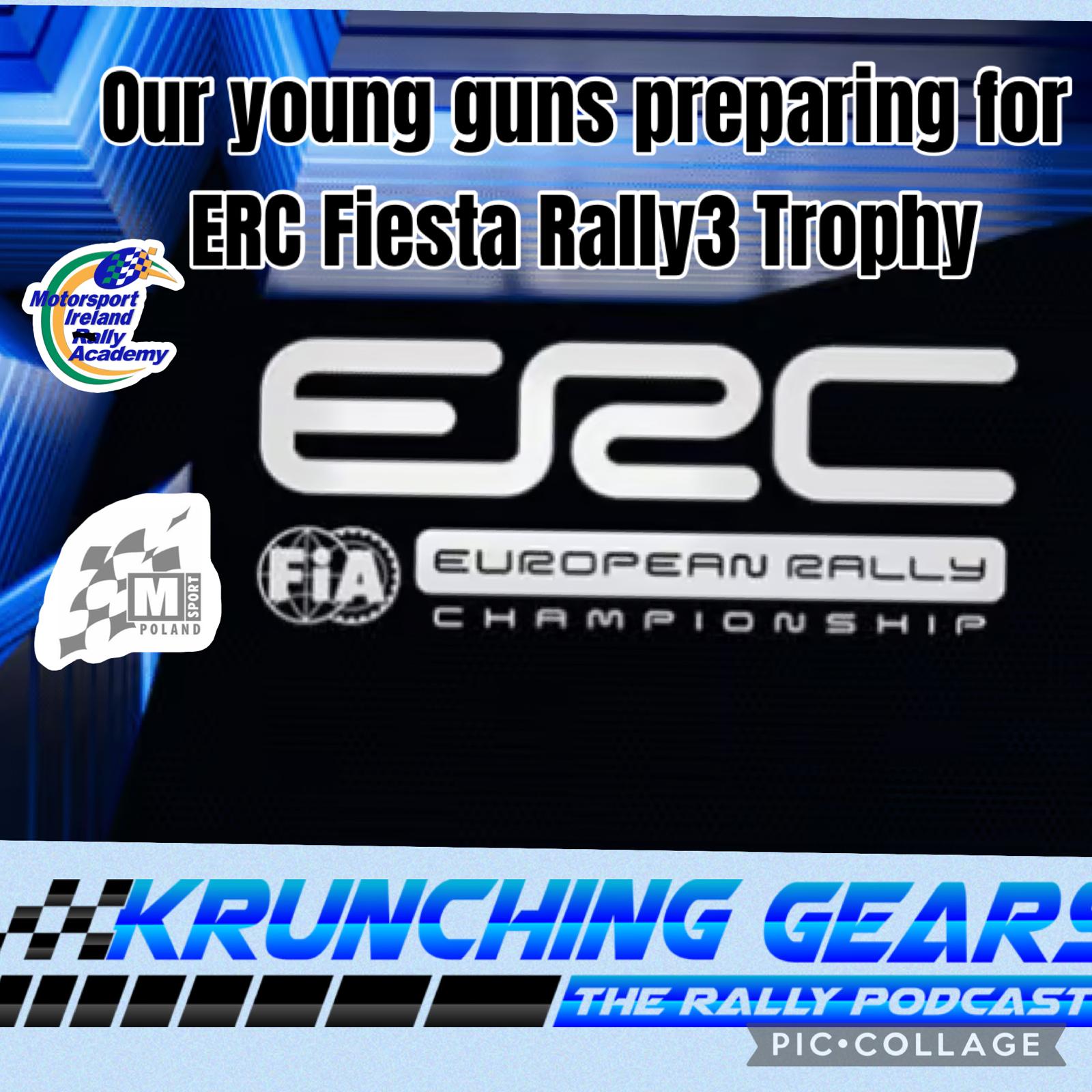 Young Guns prepare for the ERC Fiesta Rally3 Trophy
