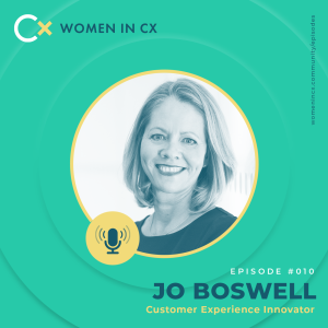 Clare Muscutt talking with Jo Boswell about actionable data, and making CX a commercial discipline.