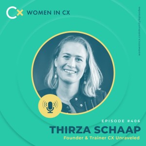 Clare Muscutt talks with Thirza Schaap about working motherhood and building sustainable CX culture