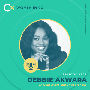 Clare Muscutt talk with Debbie Akwara about her journey to becoming a CX Queen, in West Africa.