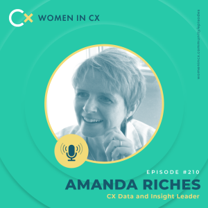 Clare Muscutt hosts Amanda Riches as she shares her inspiring story, from inside and outside CX.