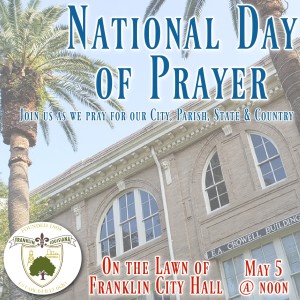 CITY OF FRANKLIN OBSERVANCE OF THE NATIONAL DAY OF PRAYER