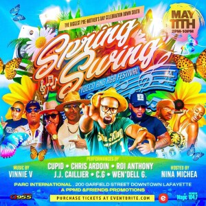 Register to win 6 tickes to the 2024 Spring Swing Zydeco & R & B Festival