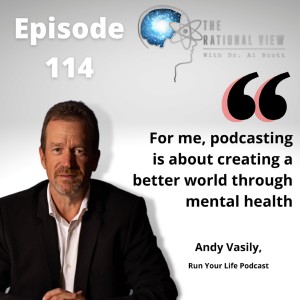 Andy Vasily with deep thoughts on life and podcasting