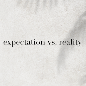 Jacob Massey-Chase - Expectations vs Reality